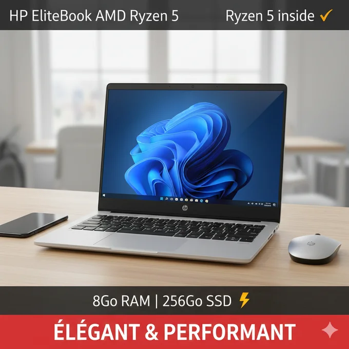 HP EliteBook Ryzen 5